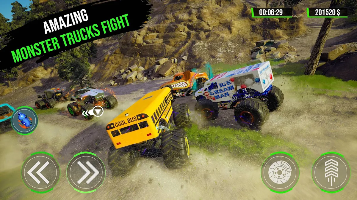 Real Monster Truck Crash Derby gameplay artwork